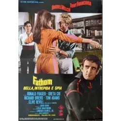 Fathom Italian fotobusta movie poster set - illustraction Gallery