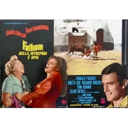 Fathom Italian fotobusta movie poster set - illustraction Gallery