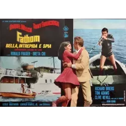 Fathom Italian fotobusta movie poster set - illustraction Gallery