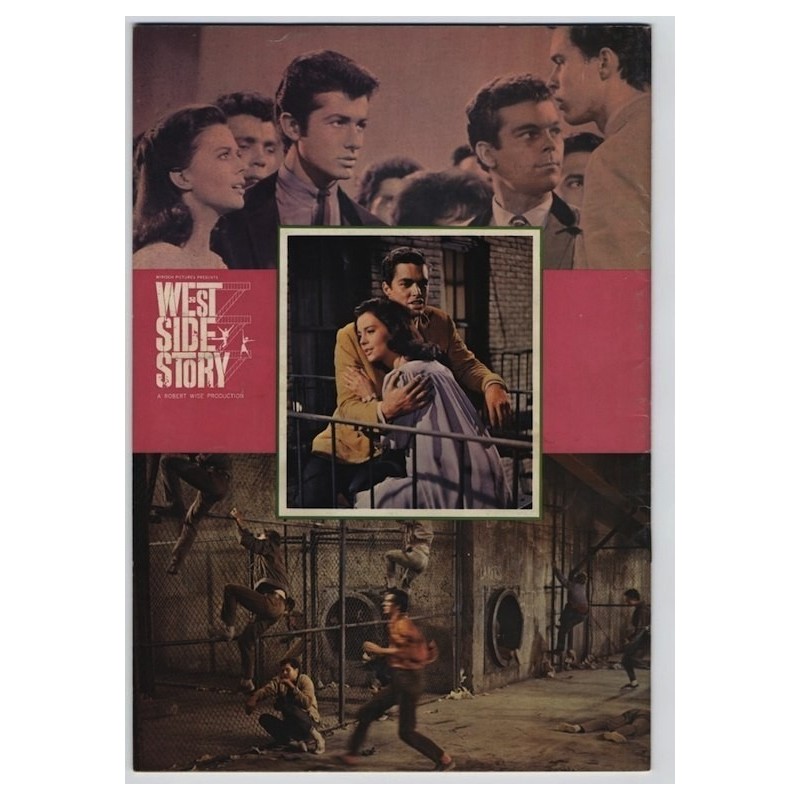 West Side Story Japanese Movie Program - Illustraction Gallery