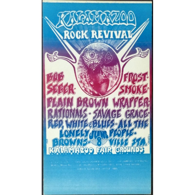 Kalamazoo Rock Revival 1969 (Handbill)