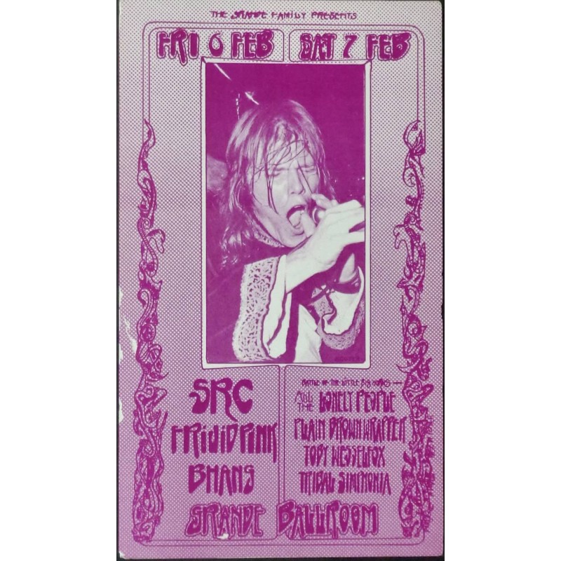 Scott Richard Case: Grande Ballroom 1970 (Handbill)