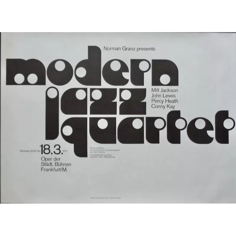 Modern Jazz Quartet: Frankfurt 1972