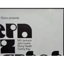 The Modern Jazz Quartet 1972 German concert poster - illustraction Gallery