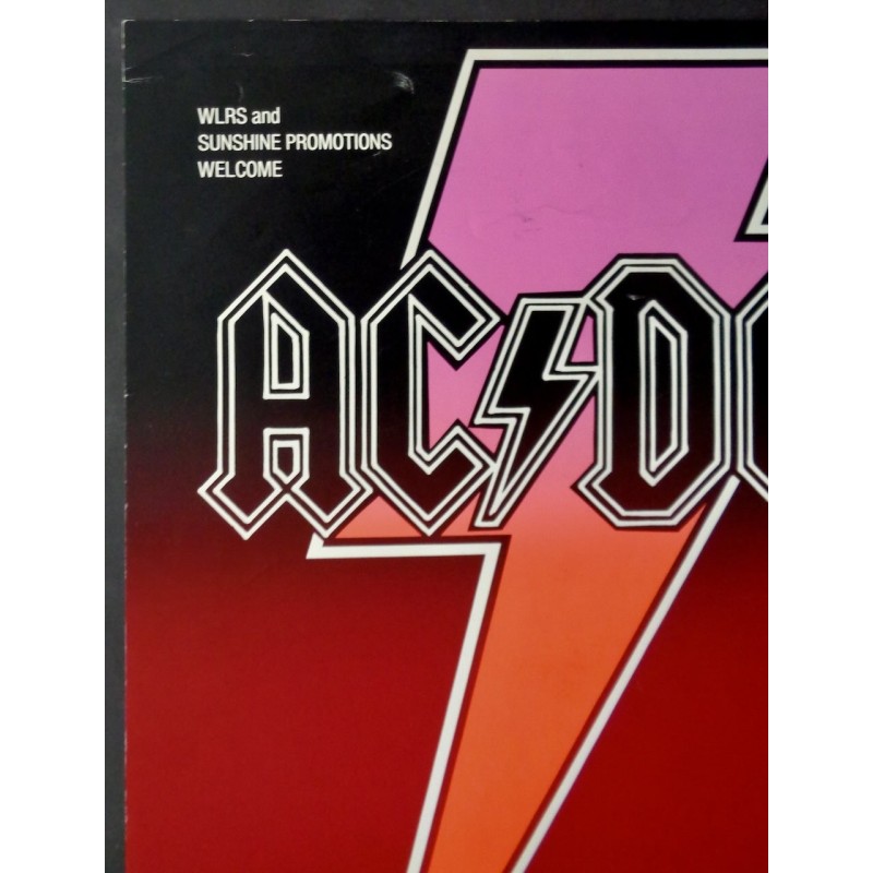 AC DC 1980 Louisville concert poster - illustraction Gallery