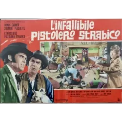 Support Your Local Gunfighter Italian fotobusta movie poster set - illustraction Gallery