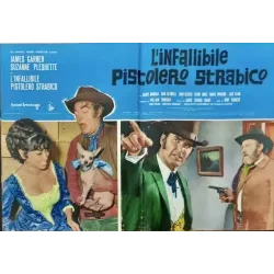 Support Your Local Gunfighter Italian fotobusta movie poster set - illustraction Gallery