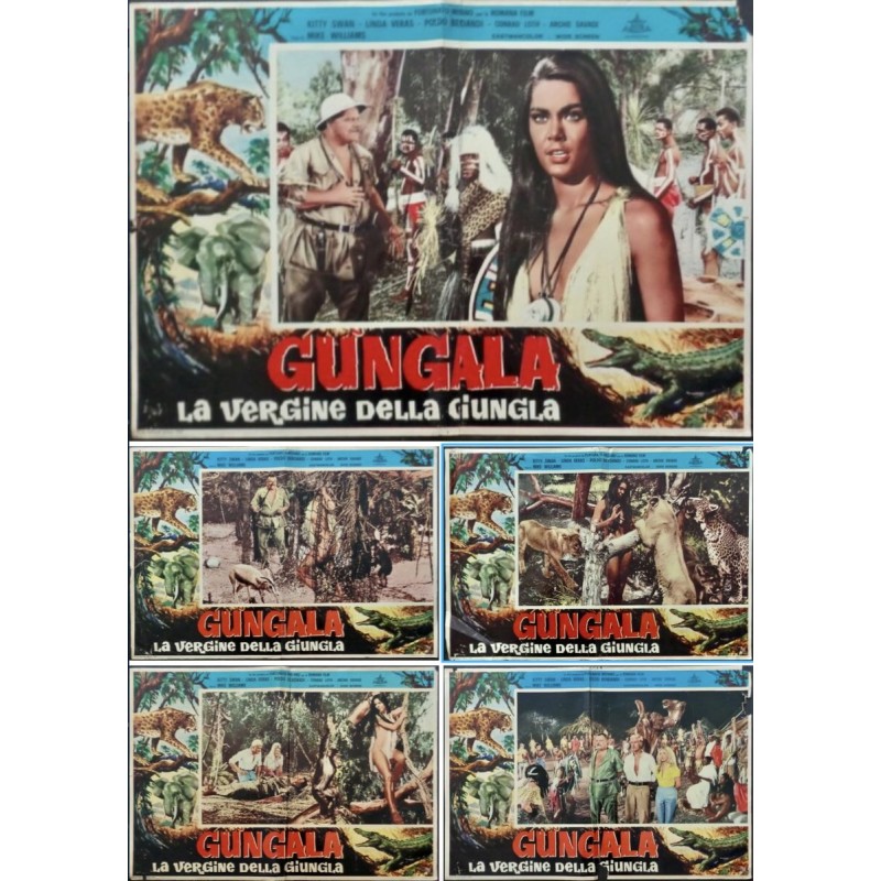 Virgin Of The Jungle (Fotobusta set of 5)