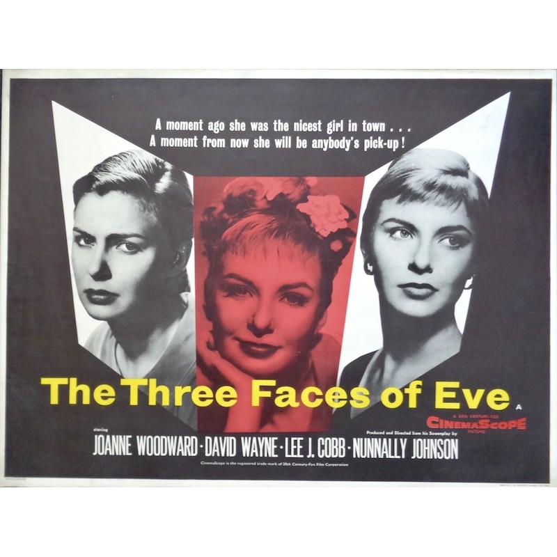 Three Faces Of Eve (British Quad)