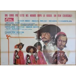 The Three Musketeers Italian movie poster - illustraction Gallery