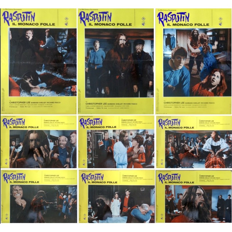 Rasputin The Mad Monk (Fotobusta set of 9)