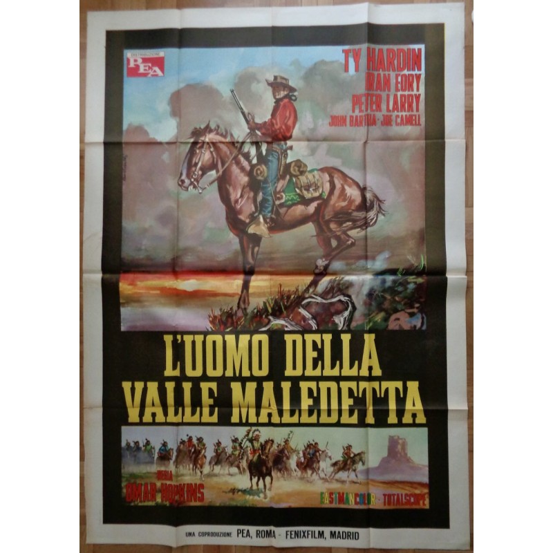 Man Of The Cursed Valley (Italian 4F)