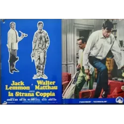 The Odd Couple Italian fotobusta movie poster set - illustraction Gallery