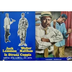 The Odd Couple Italian fotobusta movie poster set - illustraction Gallery