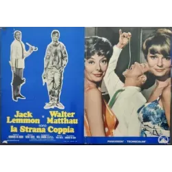 The Odd Couple Italian fotobusta movie poster set - illustraction Gallery