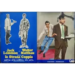 The Odd Couple Italian fotobusta movie poster set - illustraction Gallery