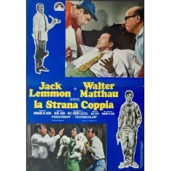 The Odd Couple Italian fotobusta movie poster set - illustraction Gallery