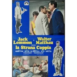 The Odd Couple Italian fotobusta movie poster set - illustraction Gallery