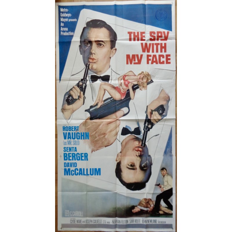 Man From UNCLE: The Spy With My Face (3 sheet)