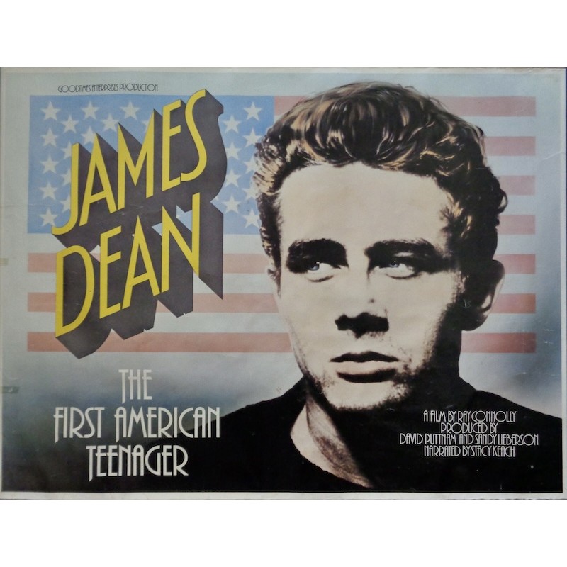 James Dean The First American Teenager (British Quad)