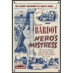 Nero's Mistress (Mio figlio Nerone) one sheet movie poster - Illustraction Gallery