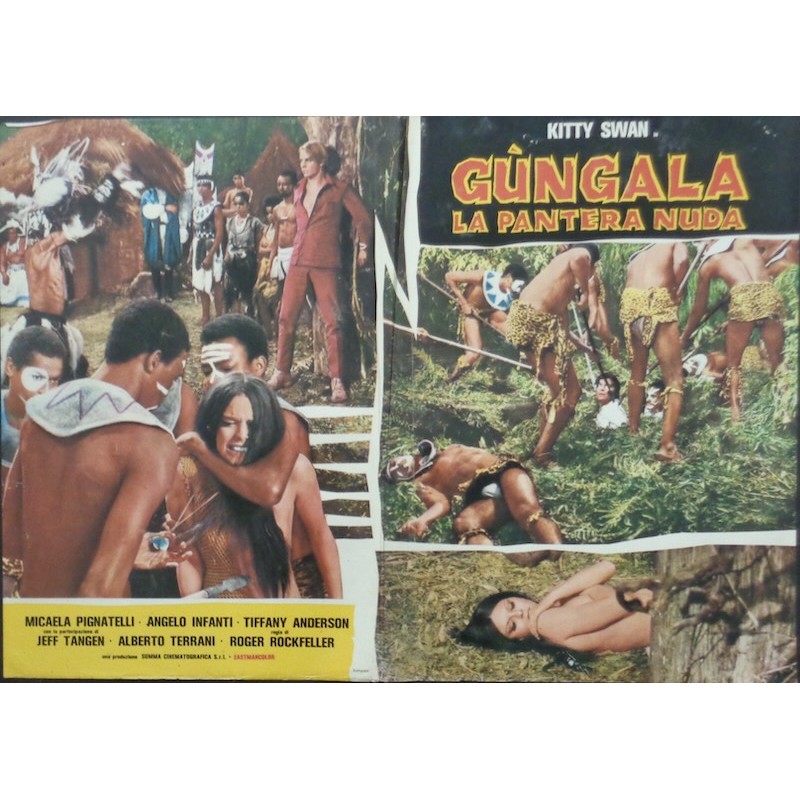 Gungala The Black Panther Girl (Fotobusta 1)