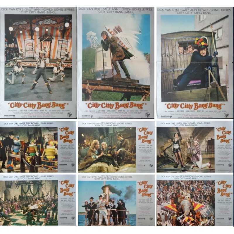 Chitty Chitty Bang Bang (Fotobusta set of 9)