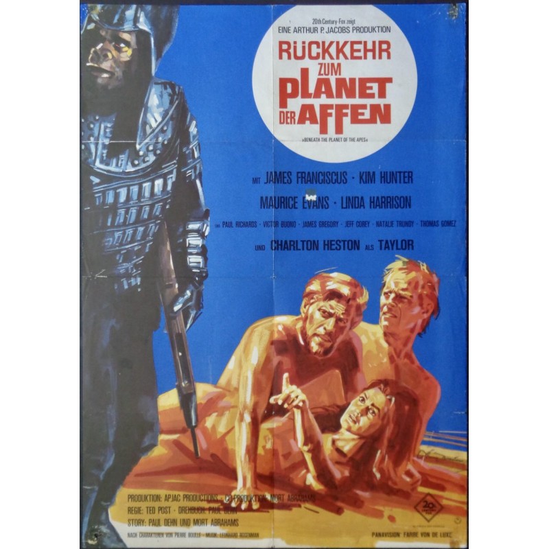 Planet Of The Apes: Beneath (German style A)