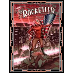 The Rocketeer limited edition print set by John Keaveney - illustraction Gallery - illustraction Gallery