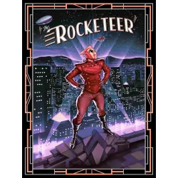 The Rocketeer limited edition print set by John Keaveney - illustraction Gallery - illustraction Gallery