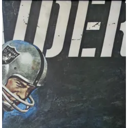 Oakland Raiders original 1971 NFL Bartell series poster - illustraction Gallery