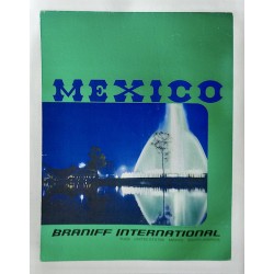 Braniff Mexico El Lago Fountain (1968 - LB)