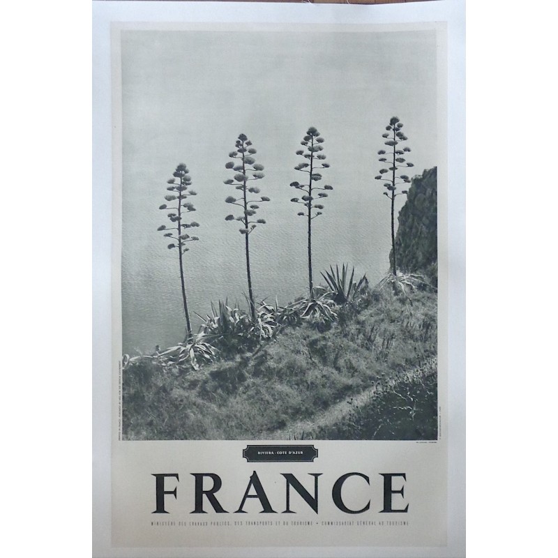 France: Riviera Cote d'Azur (1958 - LB)