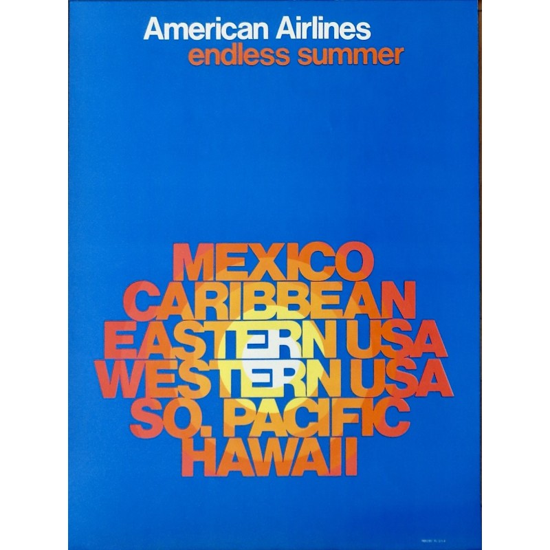 American Airlines Endless Summer (1970 small)