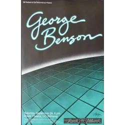George Benson 1983 Berkeley concert poster - illustraction Gallery