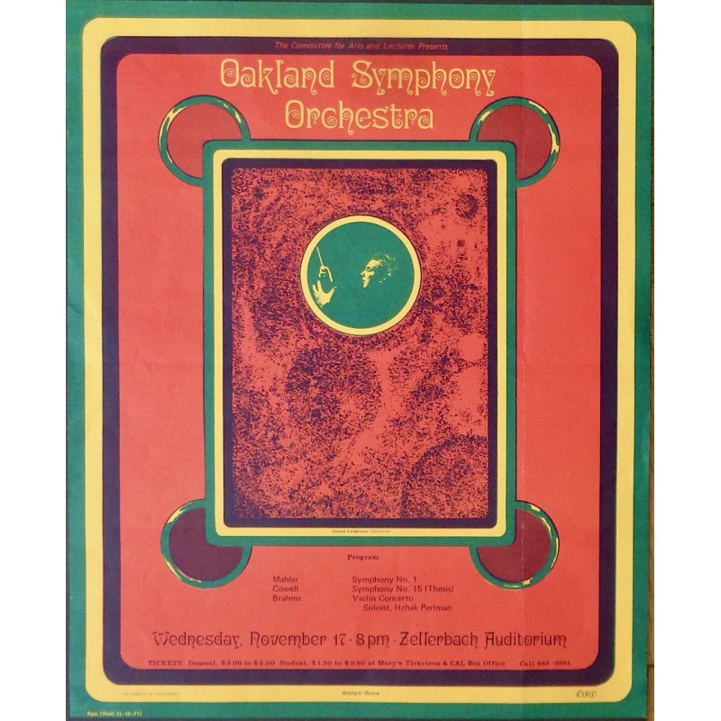 Oakland Symphony Orchestra: Oakland 1971