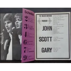 The Walker Brothers 1968 Japanese Tour Program - illustraction Gallery