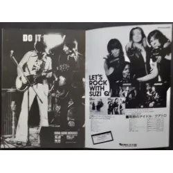 Suzi Quatro 1974 Japanese tour program  - illustraction Gallery