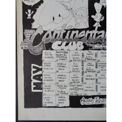 Stevie Ray Vaughan 1982 Austin concert poster - illustraction Gallery