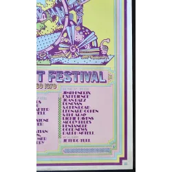 Isle Of Wight 1969 Festival concert poster - illustraction Gallery