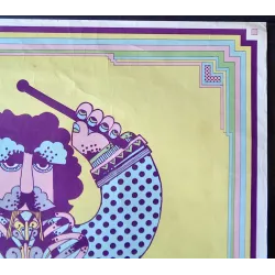 Isle Of Wight 1969 Festival concert poster - illustraction Gallery