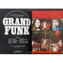 Grand Funk Railroad 1975 Japanese tour program - illustraction Gallery