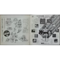 The Guess Who 1972 Japanese tour concert program - illustraction Gallery