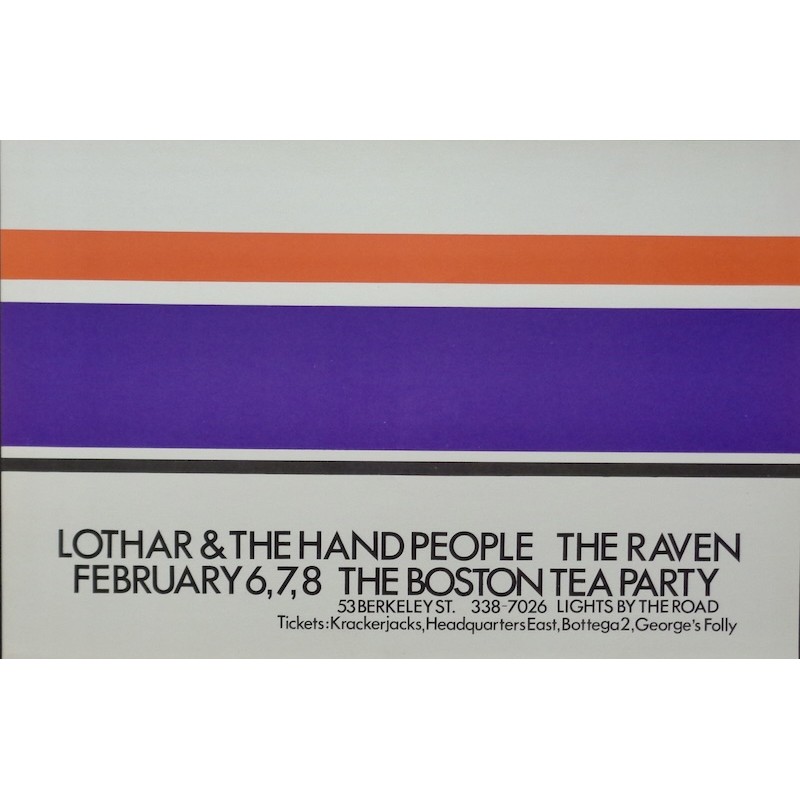 Lothar And The Hand People: Boston 1969