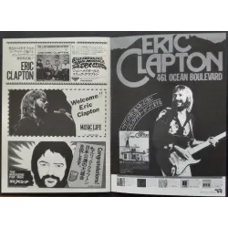 Eric Clapton 1977 Japanese tour program - illustraction Gallery