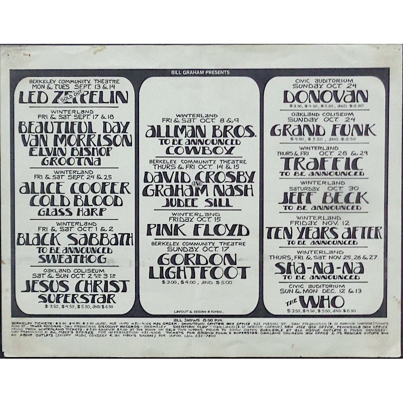 BGP 1971: Led Zeppelin (Handbill)