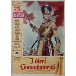 The Ten Commandments Italian fotobusta movie poster set - illustraction Gallery