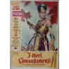 The Ten Commandments Italian fotobusta movie poster set - illustraction Gallery