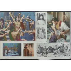 Solomon And Sheba Japanese movie Program - illustraction Gallery