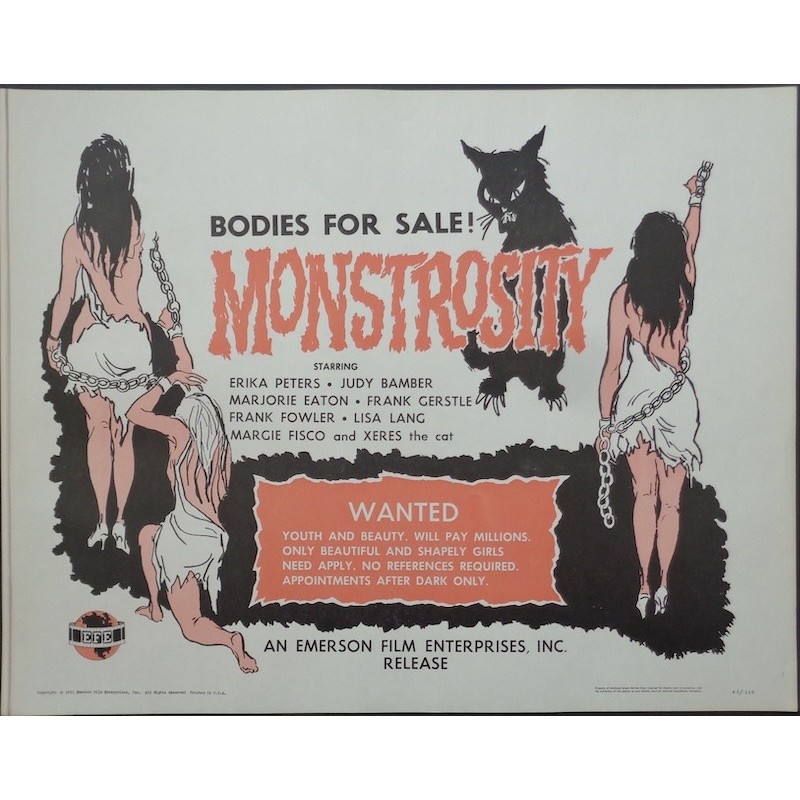 Monstrosity (Half sheet)